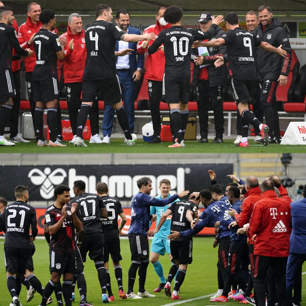 robert Lewandoski pasillo bayern munich