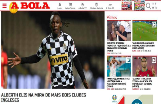 Medio A Bola sobre Elis en la Premier League