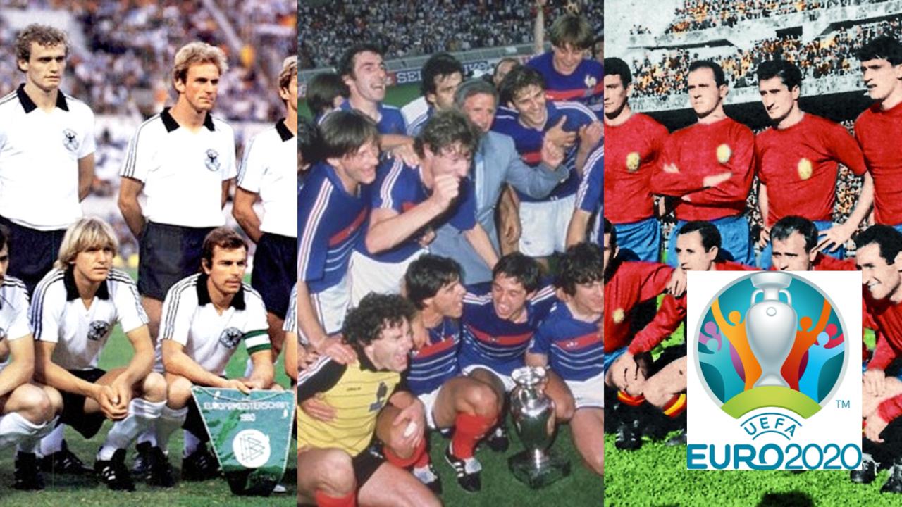 Conozca las únicas selecciones que han ganado la Eurocopa a lo largo de la historia
