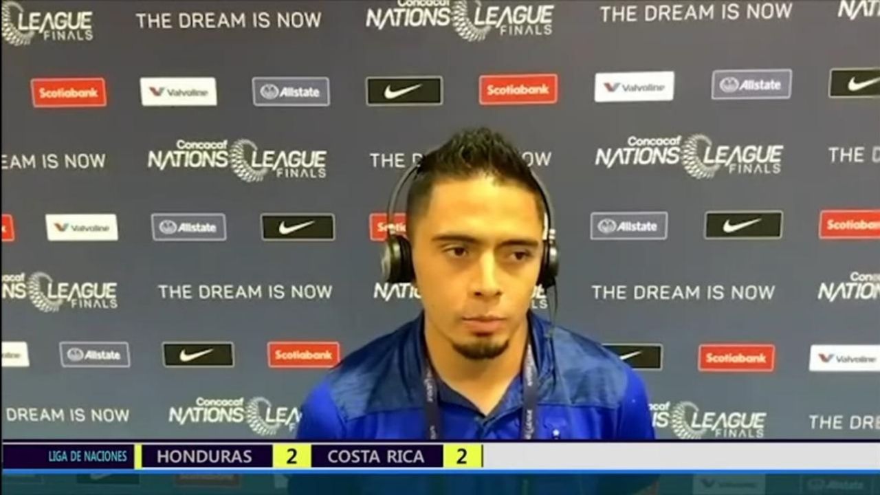 Diego Rodríguez y la razón por la cual es titular en la Selección Nacional de Honduras