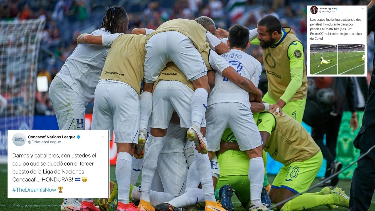 Esto dijo la prensa internacional por el triunfo de Honduras sobre Costa Rica en Concacaf Nations League