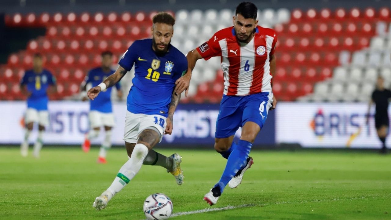 Brasil derrotó a Paraguay y sigue imparable e invicto en las eliminatorias de Conmebol