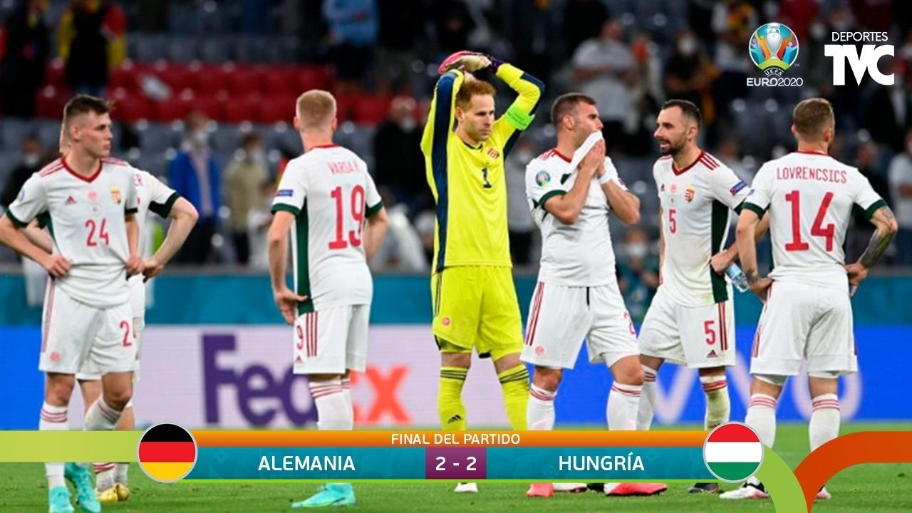 Eurocopa 2020: Alemania saca empate a Hungría y logra su clasificación a octavos