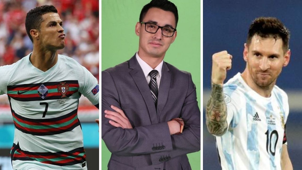 El mensaje de Allan Fajardo sobre la comparativa entre Messi  y Cristiano