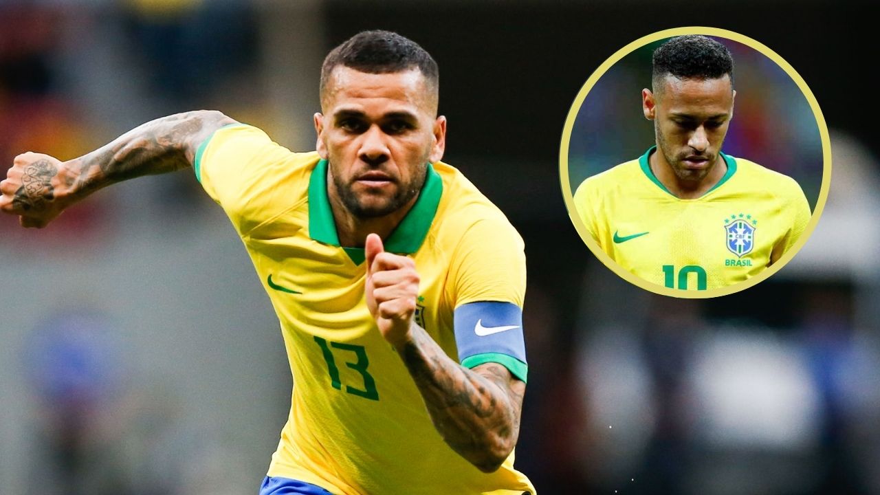Brasil convoca a Dani Alves para Juegos Olímpicos y deja fuera a Neymar
