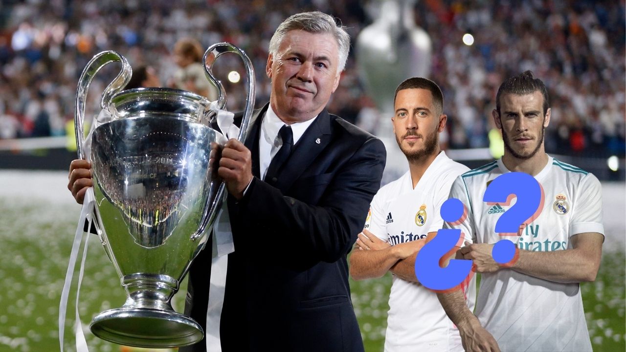 Carlo Ancelotti revela sus planes con Ramos, Hazard y Bale en el Real Madrid