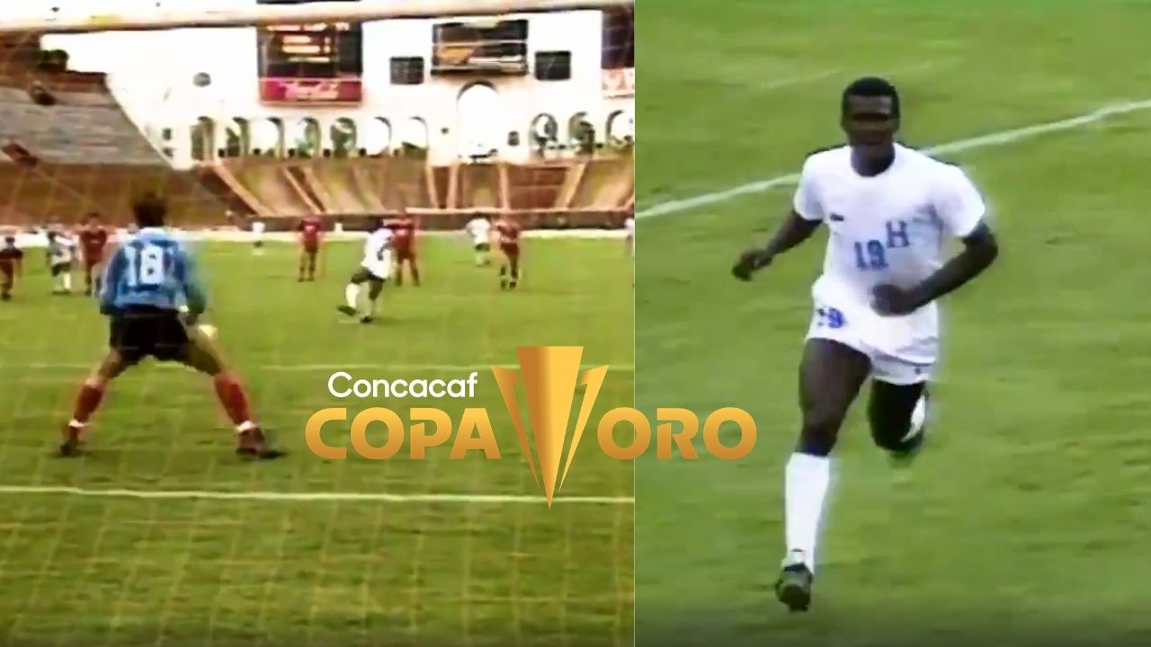 Concacaf destaca al hondureño que marcó el primer gol histórico de la Copa Oro hace 30 años