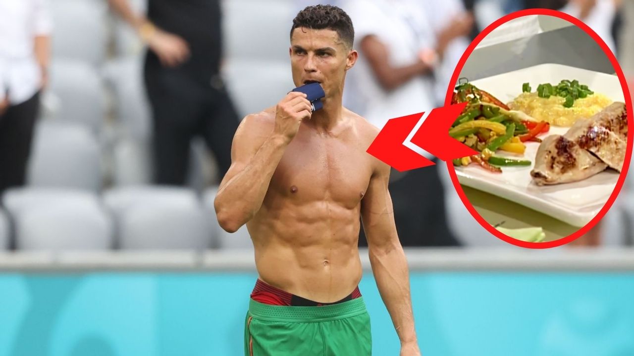 Revelada la dieta 'secreta' de Cristiano Ronaldo que lo ayuda a mantener su físico intacto