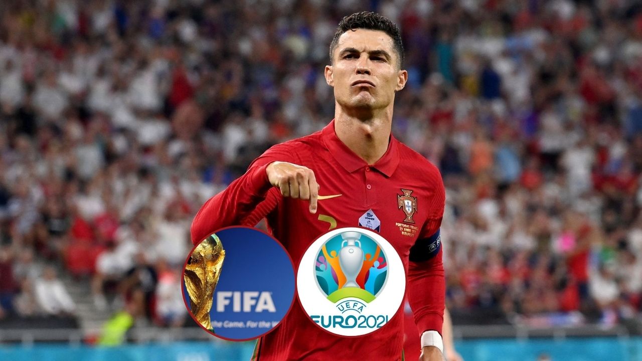 ¡Brutal! Cristiano Ronaldo, máximo goleador de Eurocopas y empata récord mundial