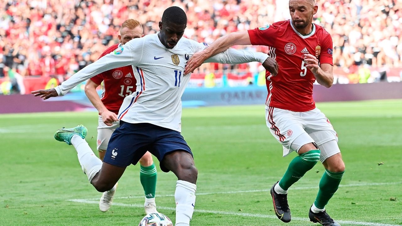 Dembelé se lesiona y se pierde el resto de la Eurocopa 2020