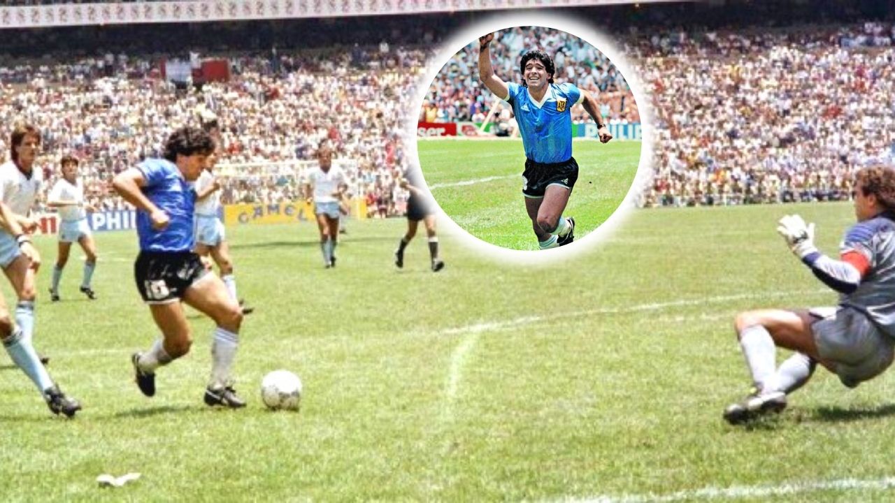 Golazo de Diego Maradona contra Inglaterra cumple 35 años