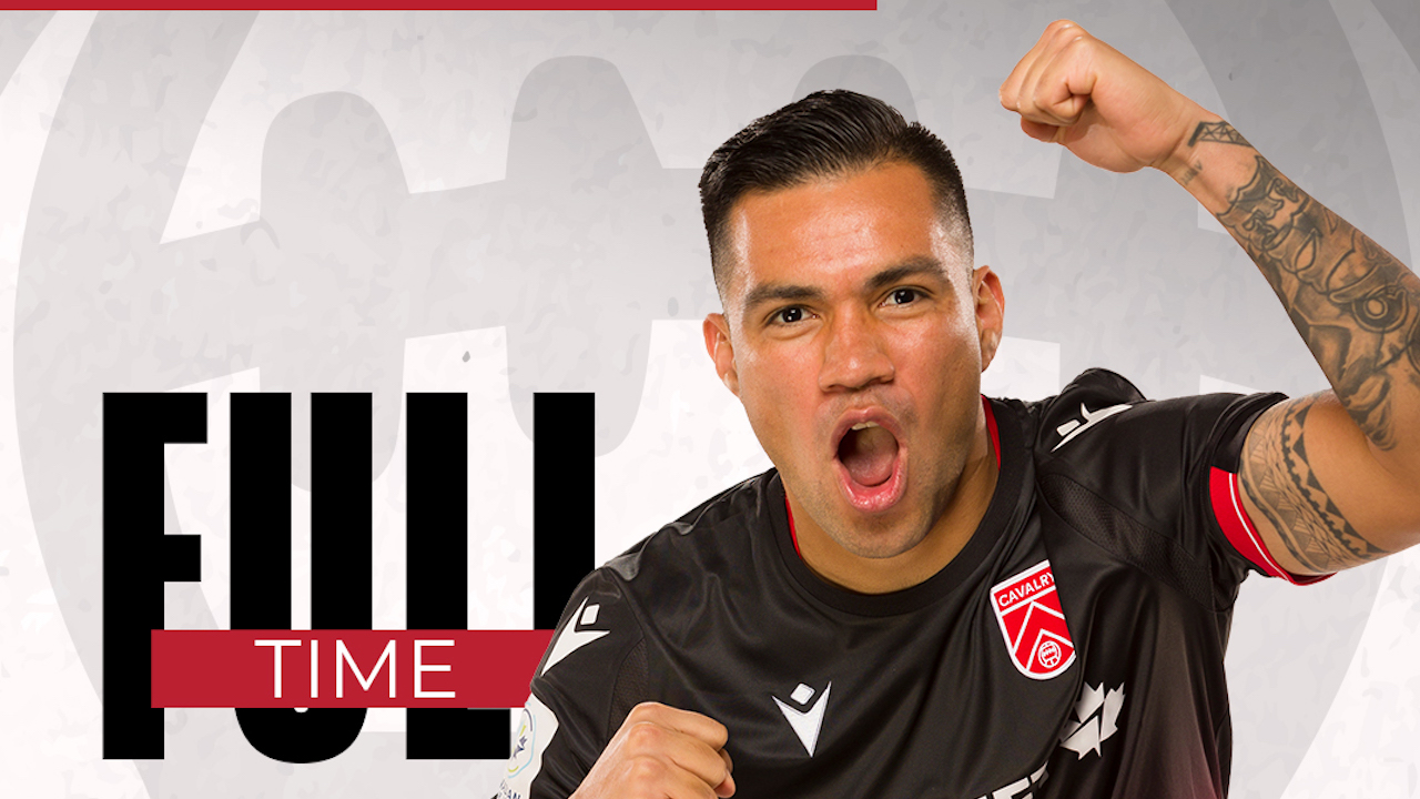 Gol y asistencia de José Escalante en triunfo del Cavalry FC