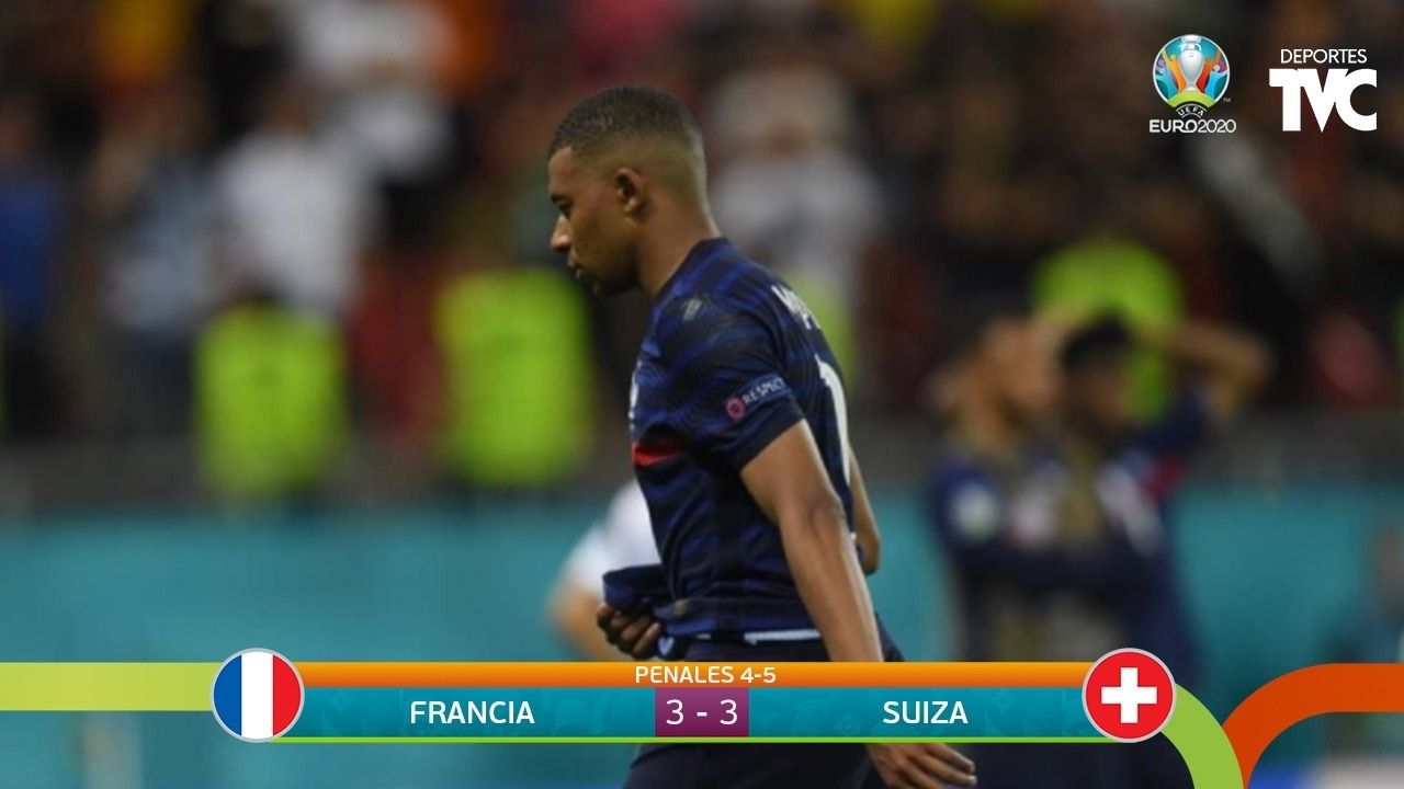 Eurocopa 2020: ¡Sorpresa! Suiza despacha a Francia en penales