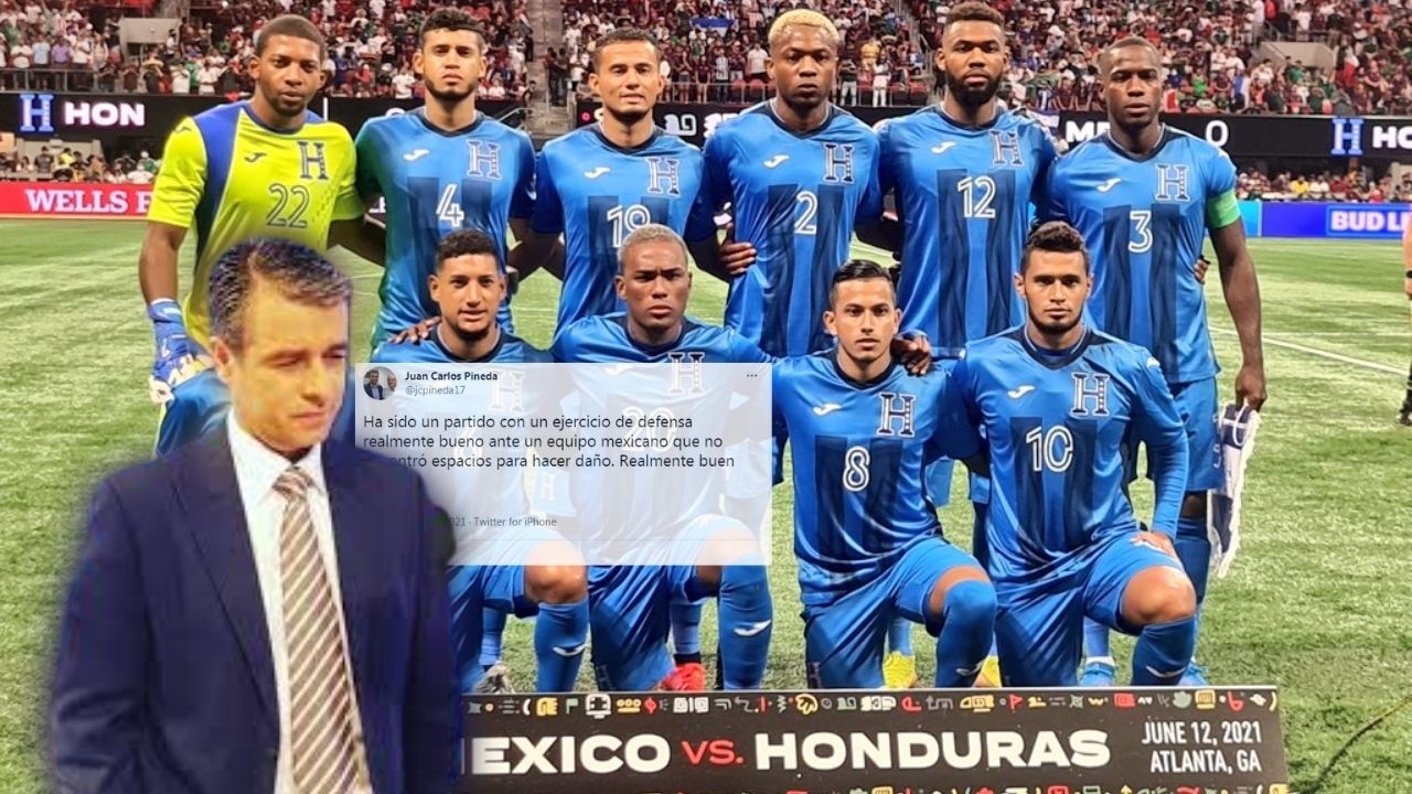 La evaluación Juan Carlos Pineda sobre el partido de Honduras ante México