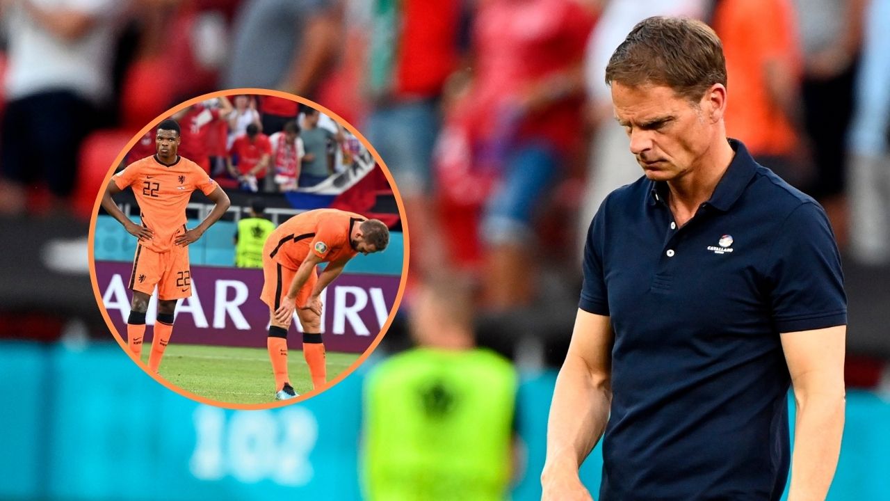 Frank de Boer deja Países Bajos tras su fracaso en la Eurocopa 2020
