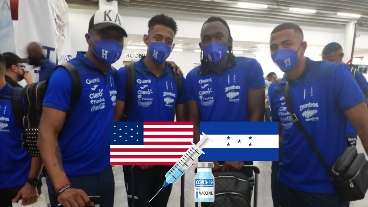 Futbolistas de Honduras serán vacunados contra covid-19 en los Estados Unidos