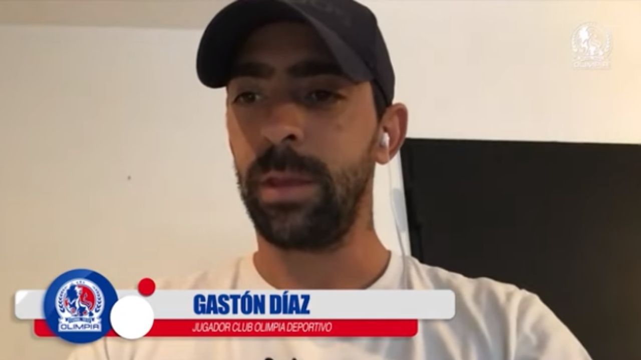 Gastón Díaz sobre Olimpia: 'Pedro Troglio me dijo que es el club más grande de Centroamérica'