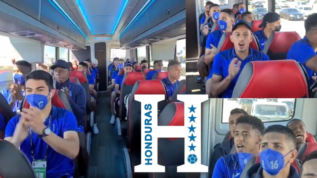 La Selección de Honduras se motiva cantando para derrotar  a Costa Rica