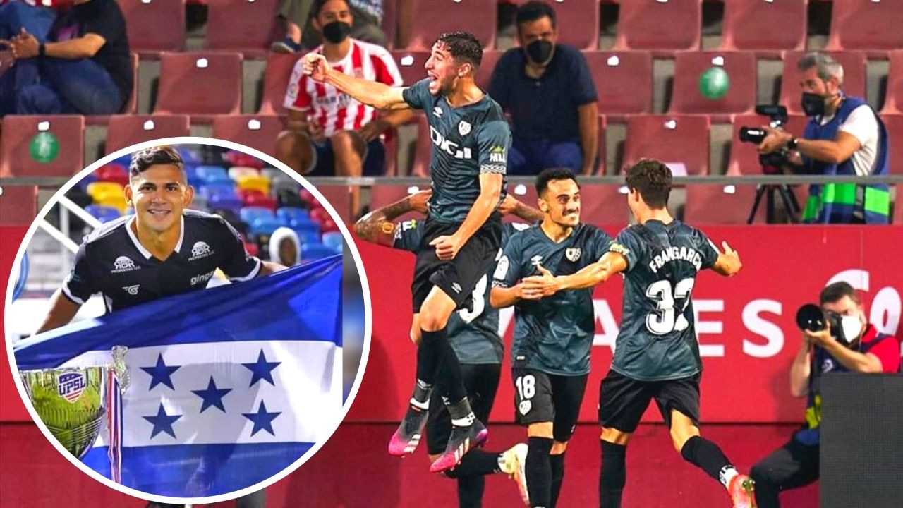 Rayo Vallecano asciende a primera en España y un hondureño podría acompañarlo