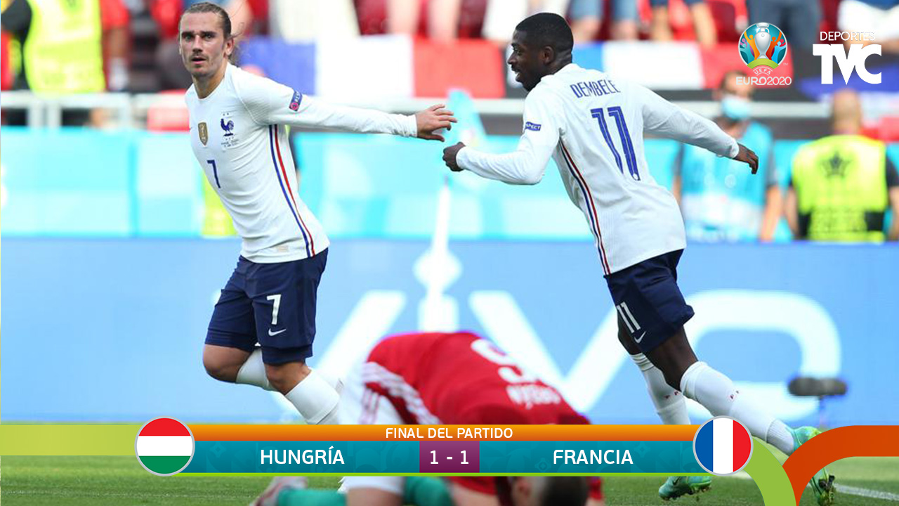 Eurocopa 2020: Francia se estrella ante Hungría aguerrida y con ganas de seguir viva en la Euro