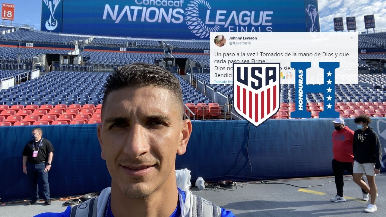El contundente mensaje de Johnny Leverón previo al Honduras vs. Estados Unidos
