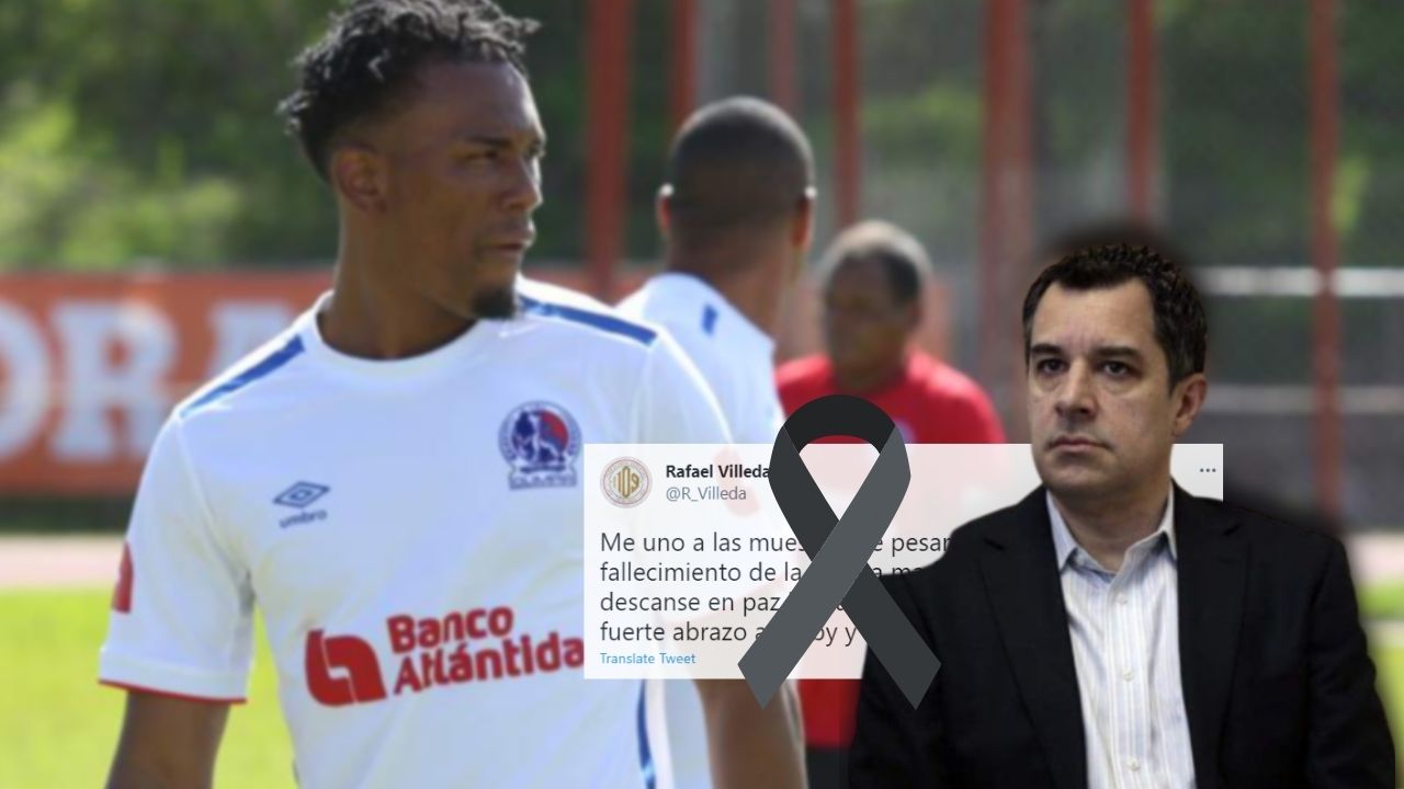 Rafael Villeda con mensaje de apoyo para Deybi Flores