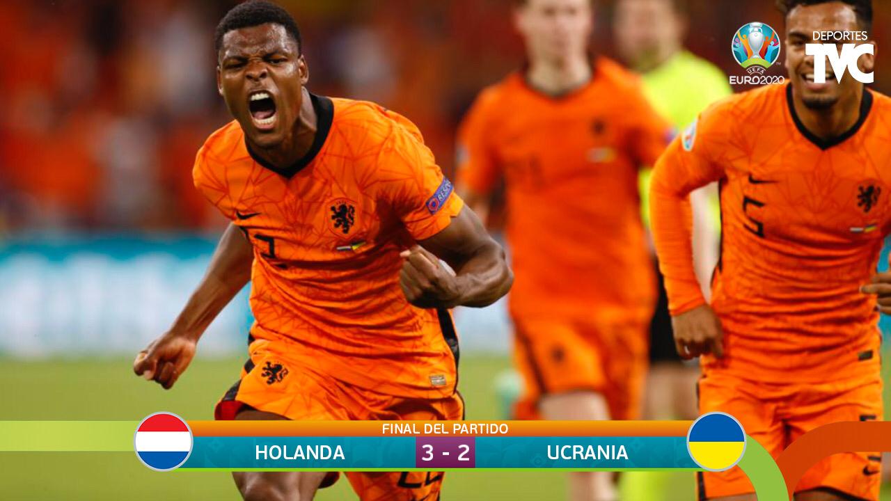 Eurocopa 2020: Países Bajos se complica pero salva victoria sobre Ucrania en debut