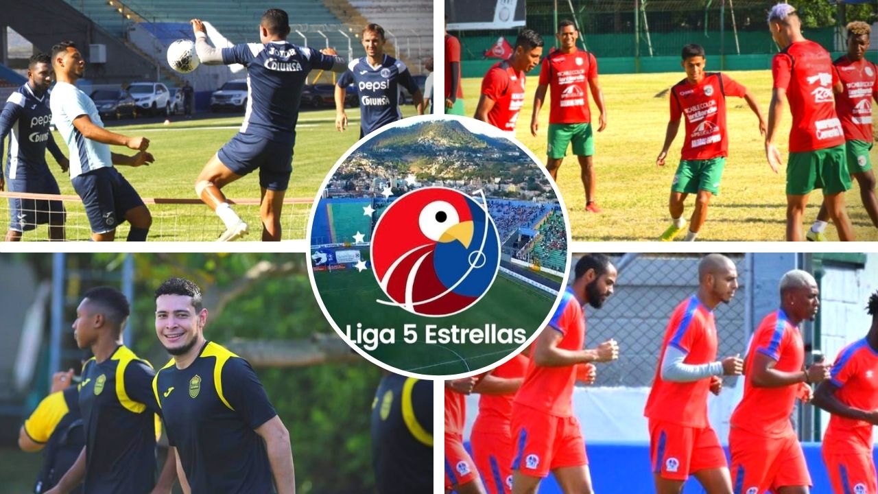 Liga 5 Estrellas: Así están las pretemporadas de los diez clubes