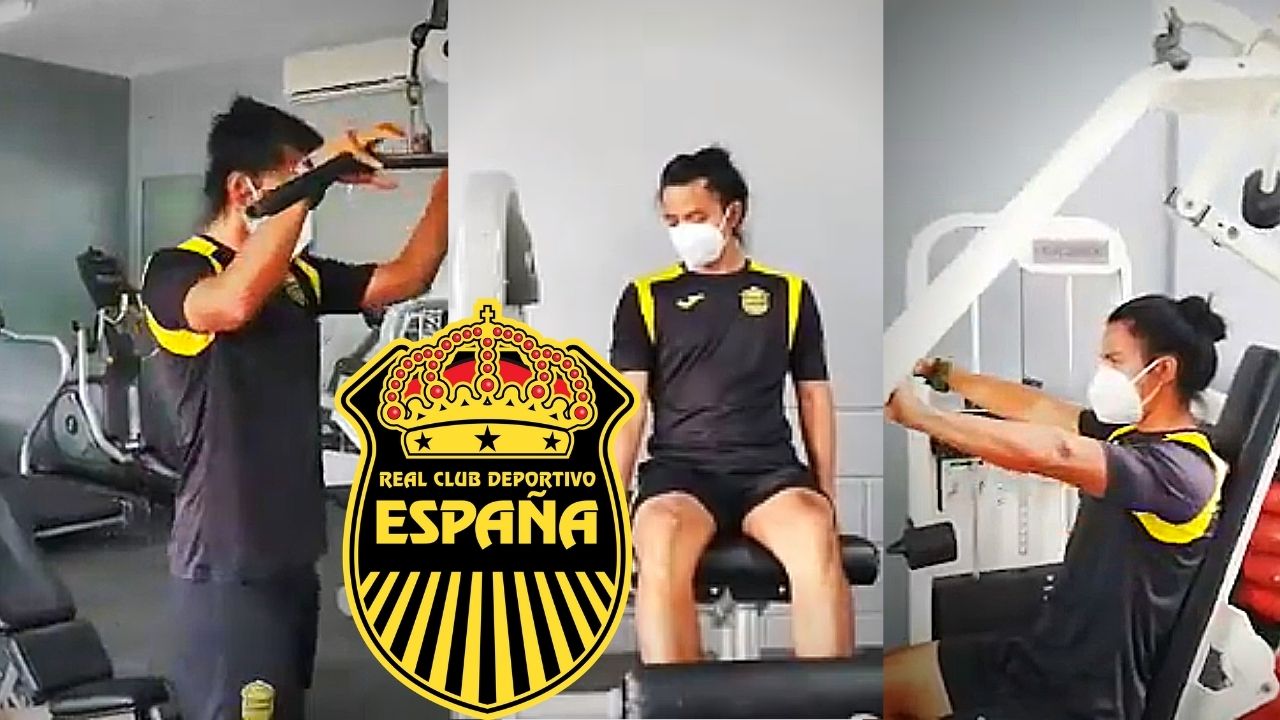 Real España presume su nuevo gimnasio en la sede del club y a quienes ha ayudado