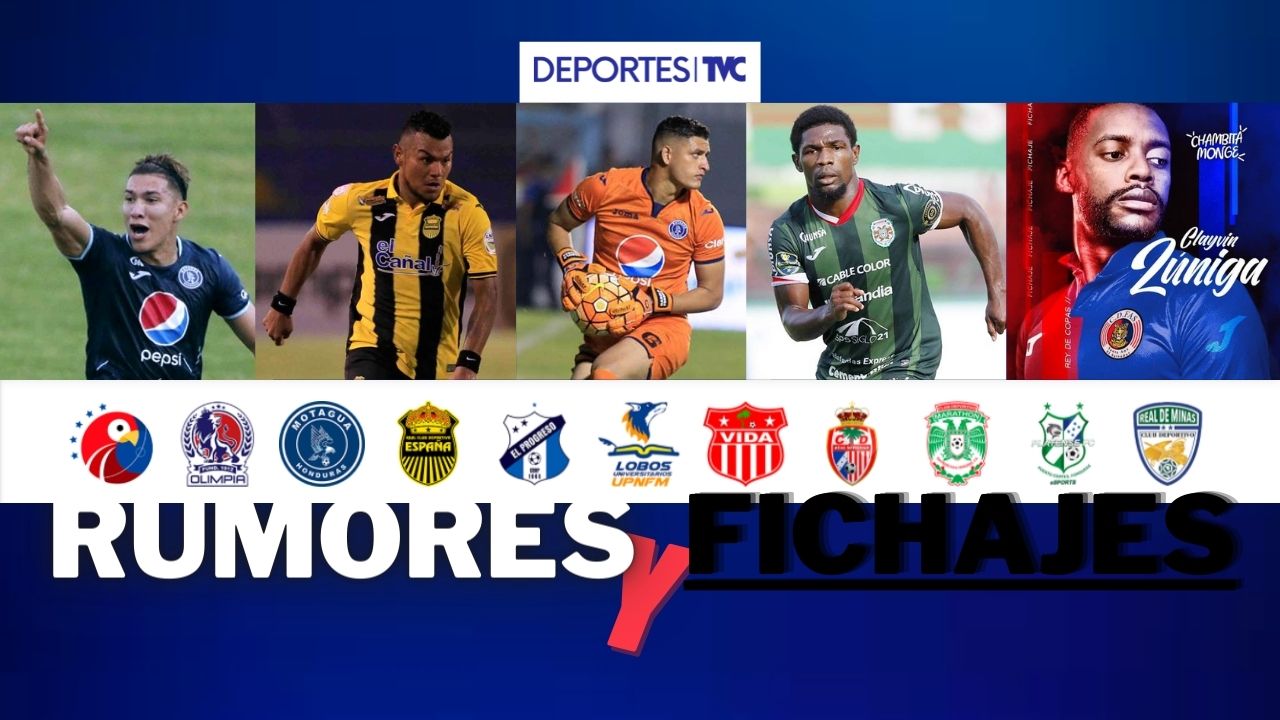 Rumores y fichajes Liga 5 Estrellas: Un legionario cambia de equipo y Motagua irá por tres fichajes