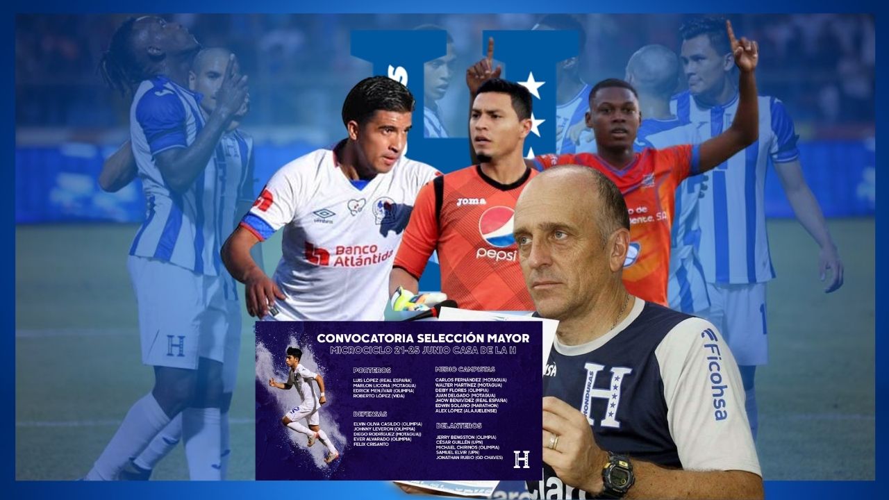 Las grandes sorpresas de la nueva convocatoria de Honduras