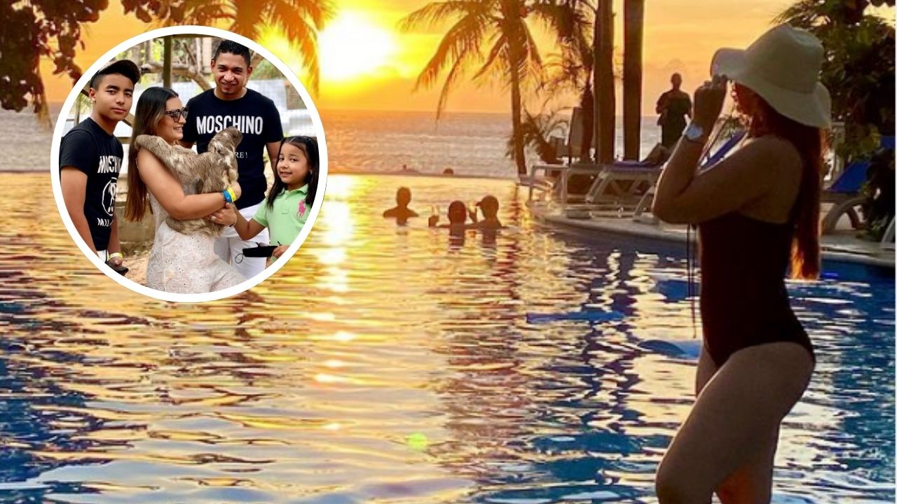 ¡Espectacular! Mira el cuerpazo que luce la esposa de Emilio Izaguirre en sus vacaciones