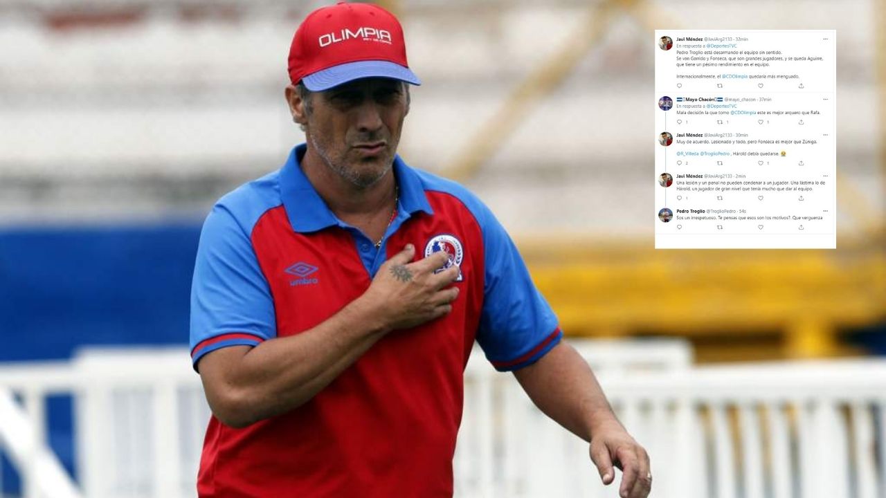 Pedro Troglio se enfada con aficionado de Olimpia: sos un irrespetuoso