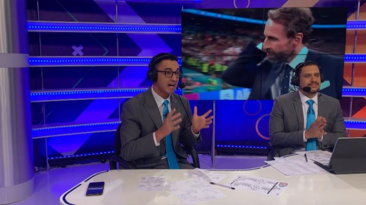 Así narró Allan Fajardo la clasificación de Inglaterra a la final de la Eurocopa 2020