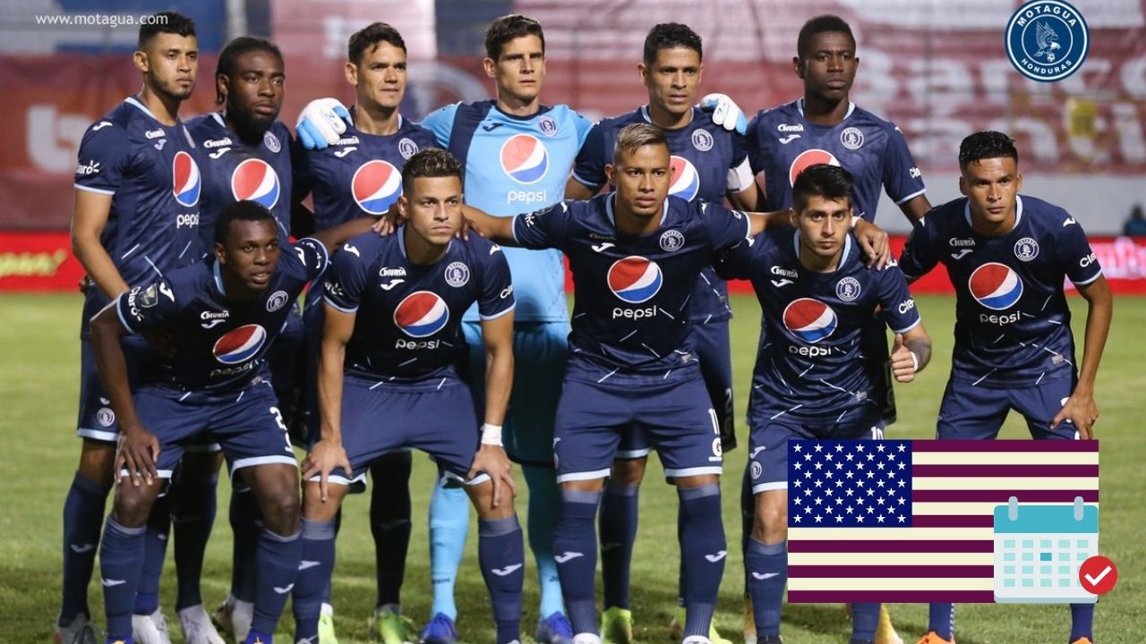 Estos son los 4 partidos que disputará Motagua en su gira por Estados Unidos