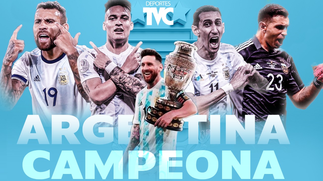 Argentina derrotó a Brasil y se consagra campeón de la Copa América