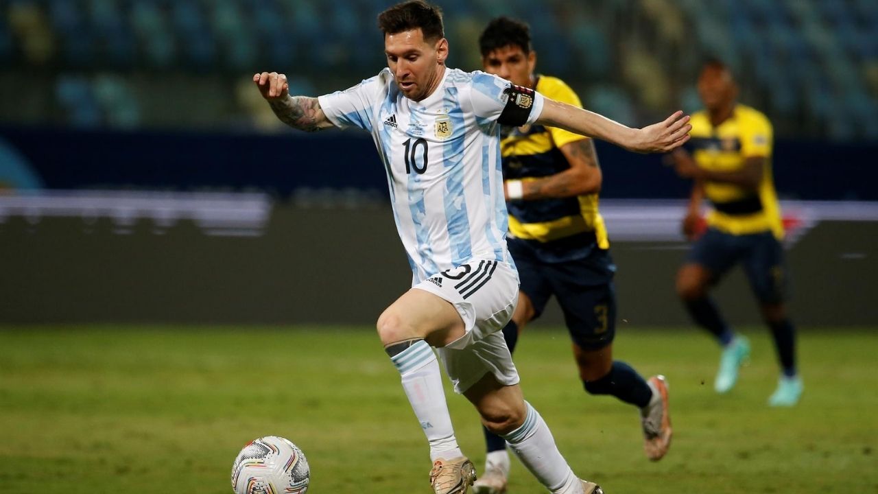 Argentina se instala en las semifinales de la Copa América venciendo a Ecuador de la mano de Messi