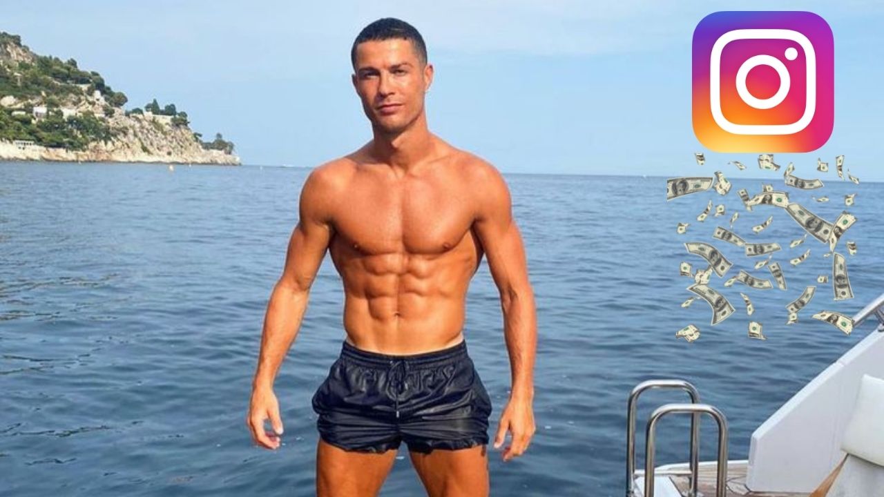 Cristiano Ronaldo lidera la lista de personas que más cobran por publicar en Instagram