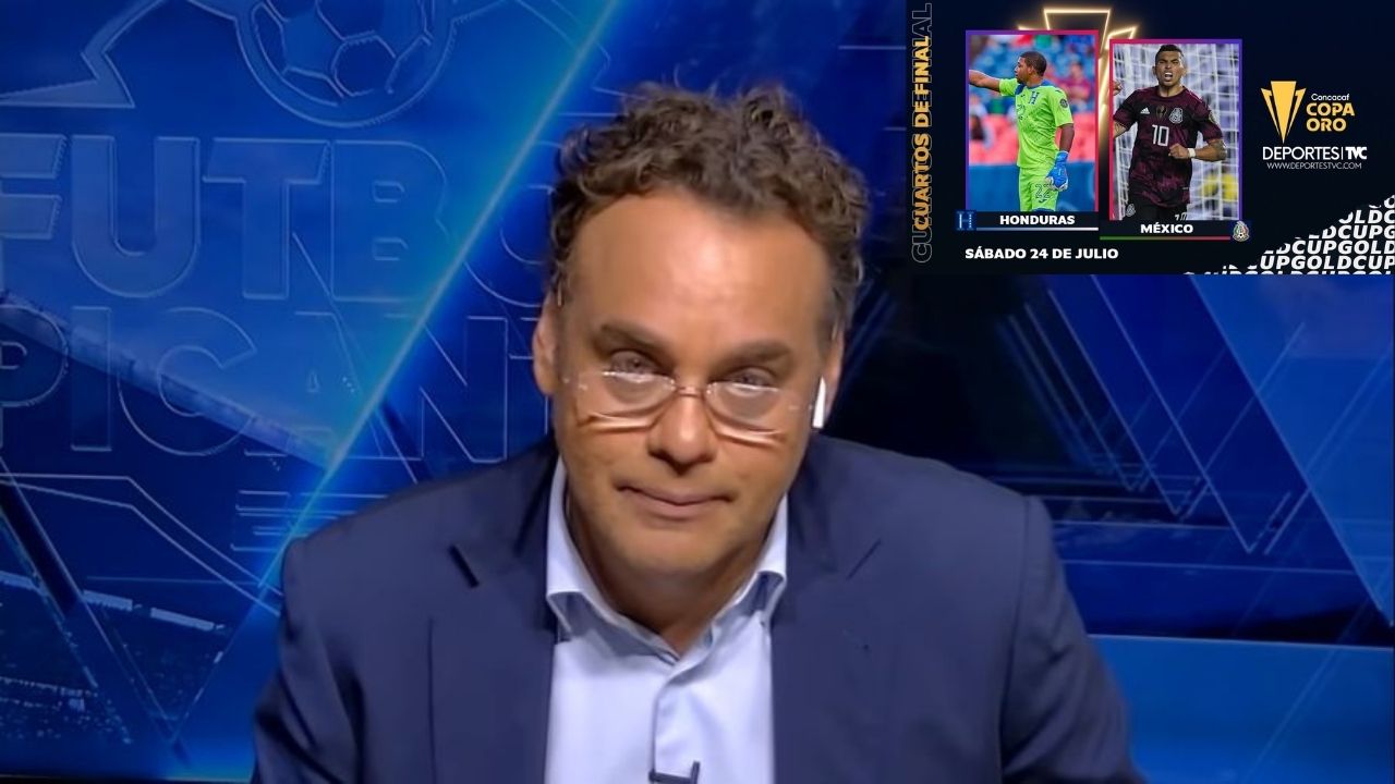 Faitelson reacciona al conocer que Honduras enfrentará a México en la Copa Oro