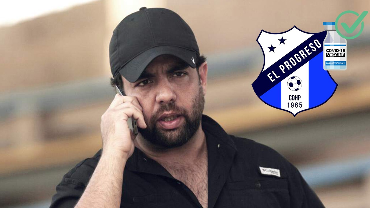 Presidente del Honduras Progreso consigue vacunas para sus jugadores