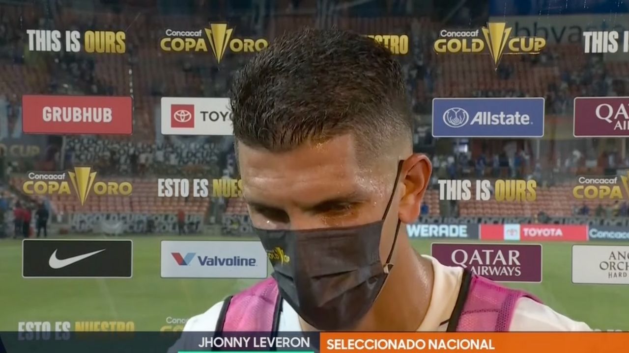 Johnny Leverón agradece a los hondureños que arroparon a Honduras en el BBVA Stadium