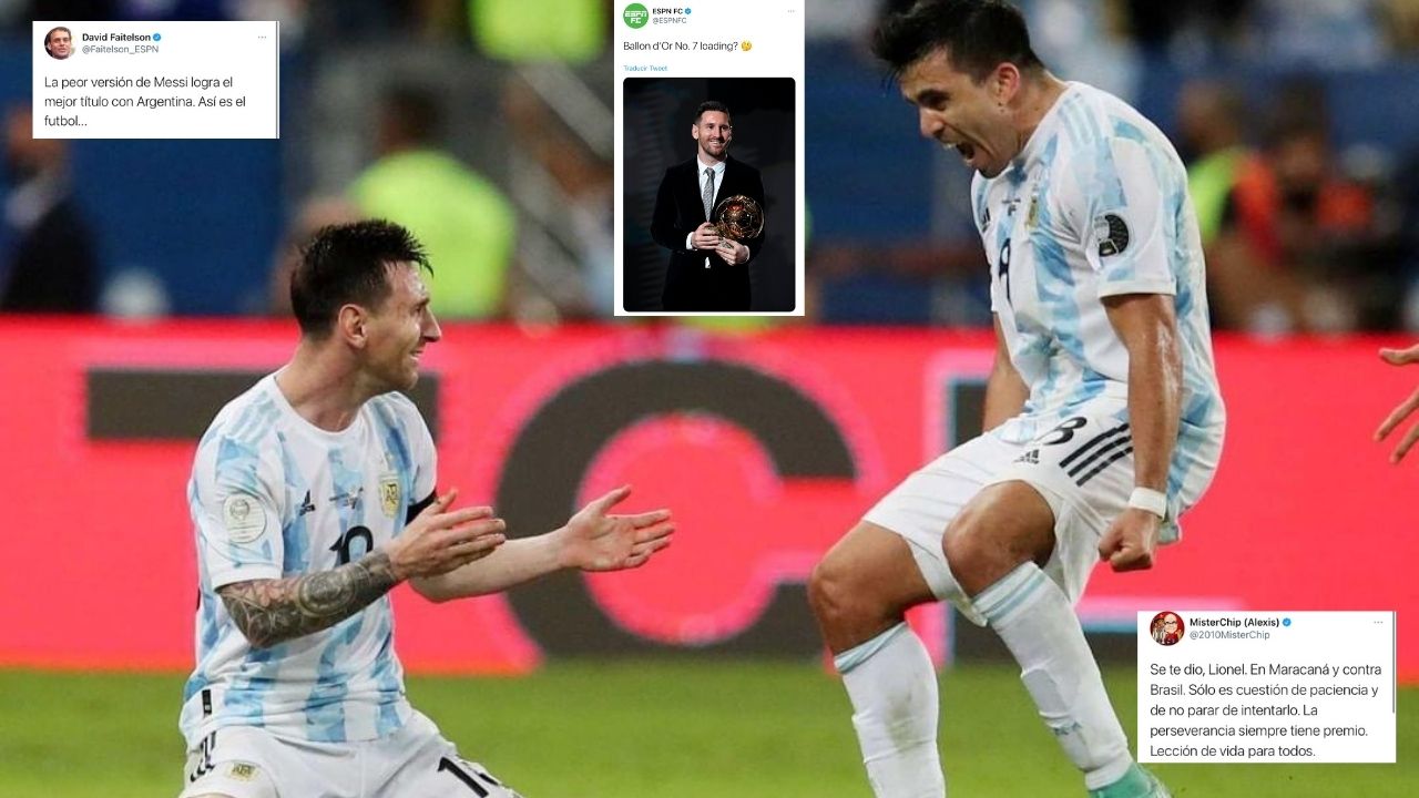 Así reaccionó la prensa deportiva tras la conquista de Messi en la Copa América