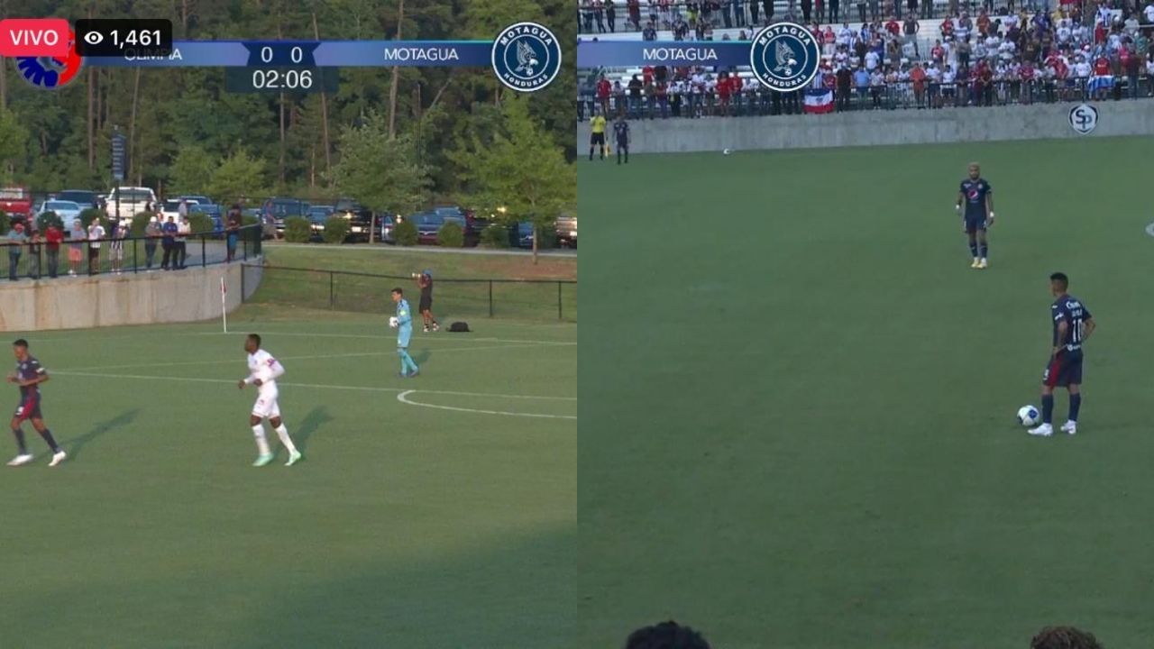 Olimpia y Motagua igualaron sin goles en un lleno total en Charlotte