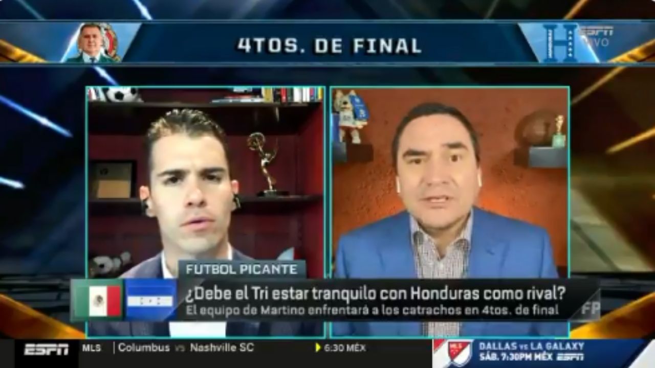 Locutor mexicano asegura que perder contra Honduras sería un fracaso del tamaño 'del mundo'