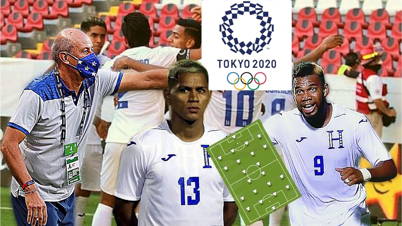El posible 11 de Honduras Sub-23   tras la convocatoria a Tokio