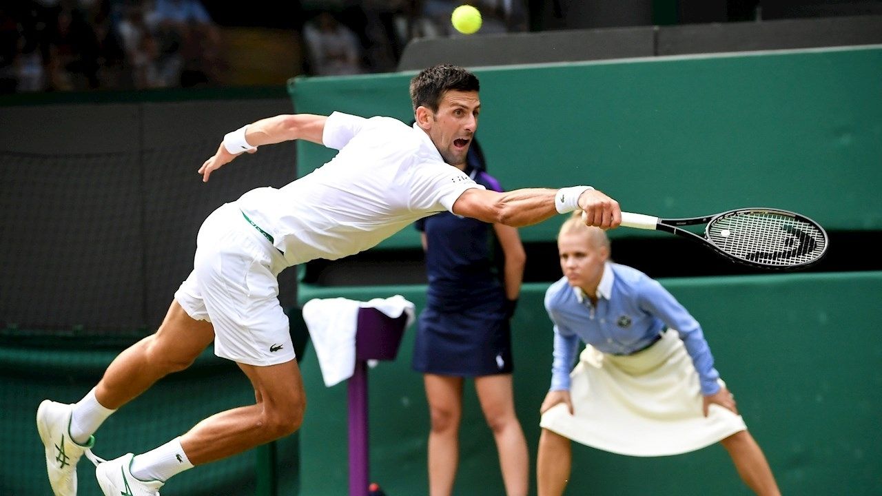 Novak Djokovic está en octavos de Wimbledon tras vencer al estadounidense Denis Kudla