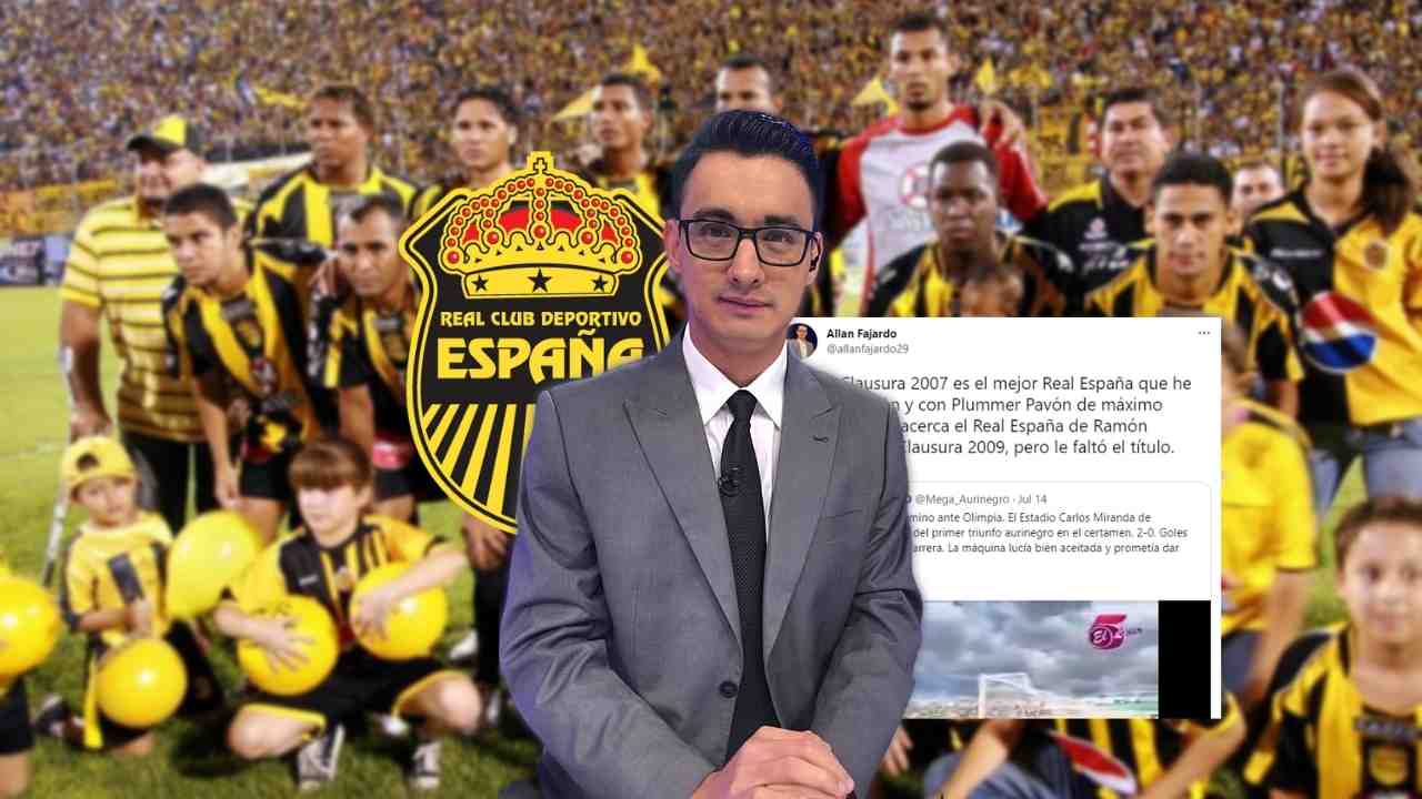 Allan Fajardo elige el mejor equipo de Real España que ha visto