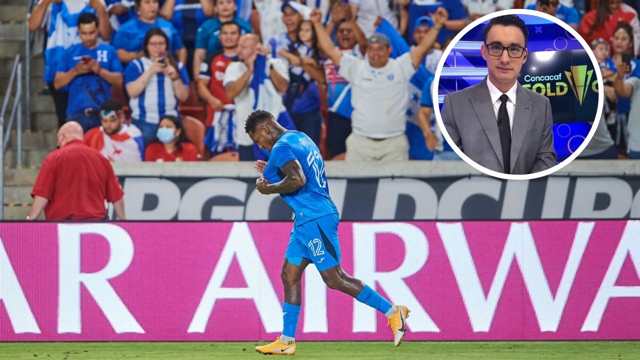 La épica narración de Allan Fajardo en el tercer gol de Honduras