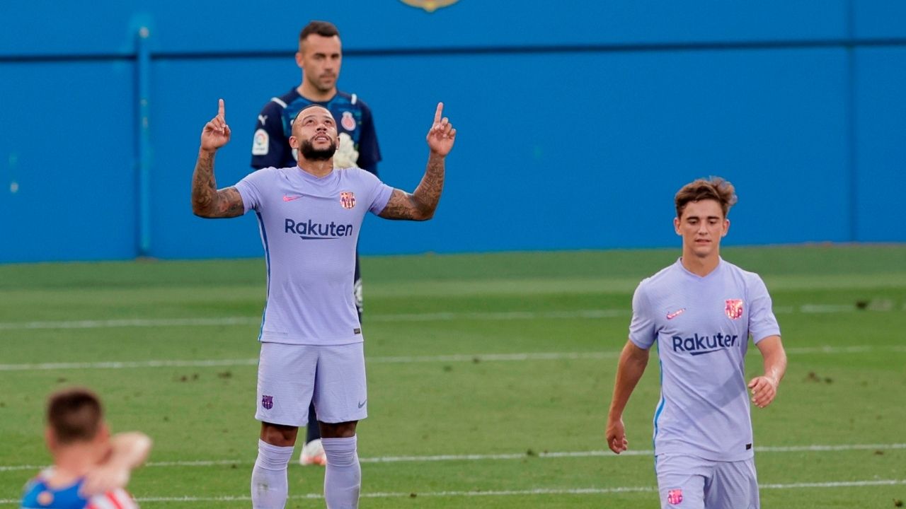 Barcelona triunfa en segundo amistoso con debut y gol de Memphis Depay