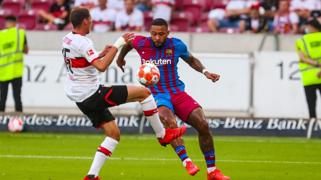 Barcelona golea al Stuttgart en exhibición de Griezmann y Depay